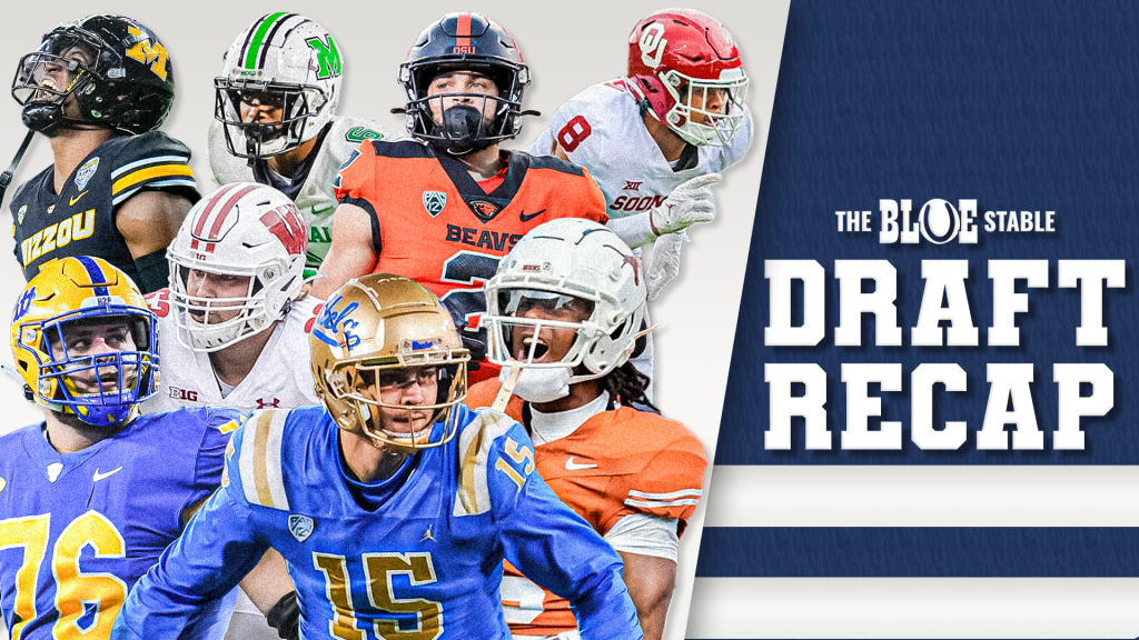 2024 Draft Recap with all draft picks showing.