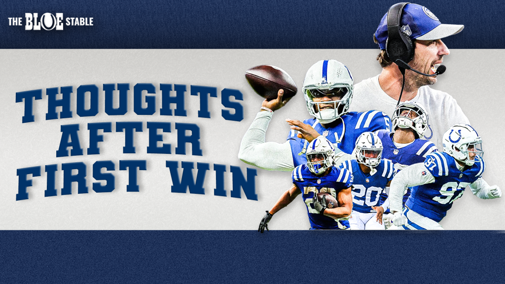 Thoughts after first win graphic