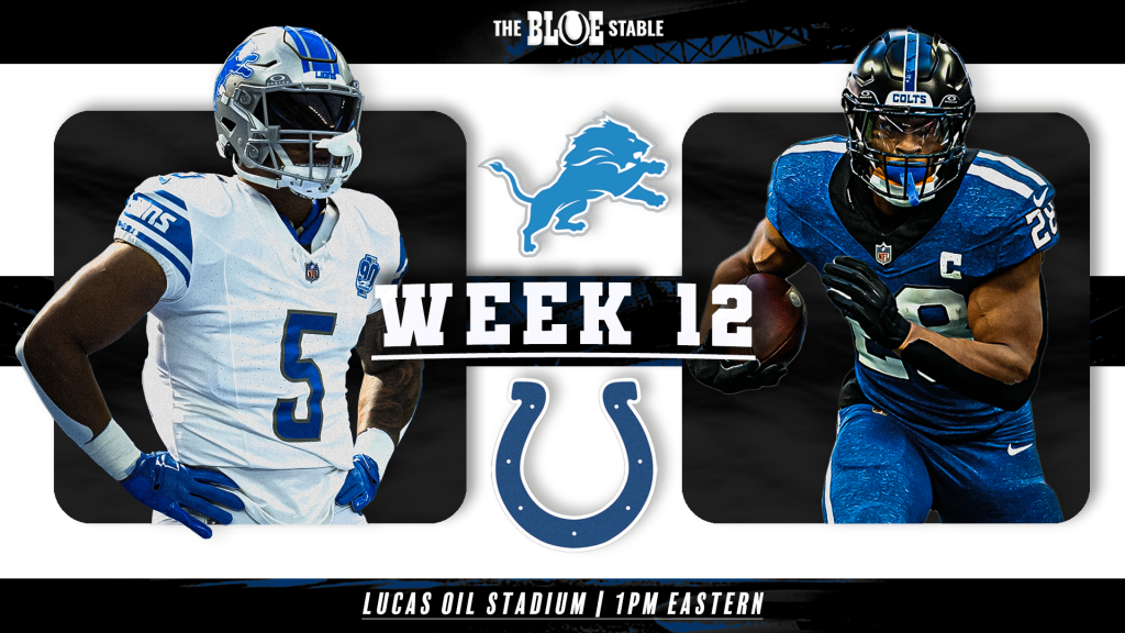 Week 12 graphic vs Detroit