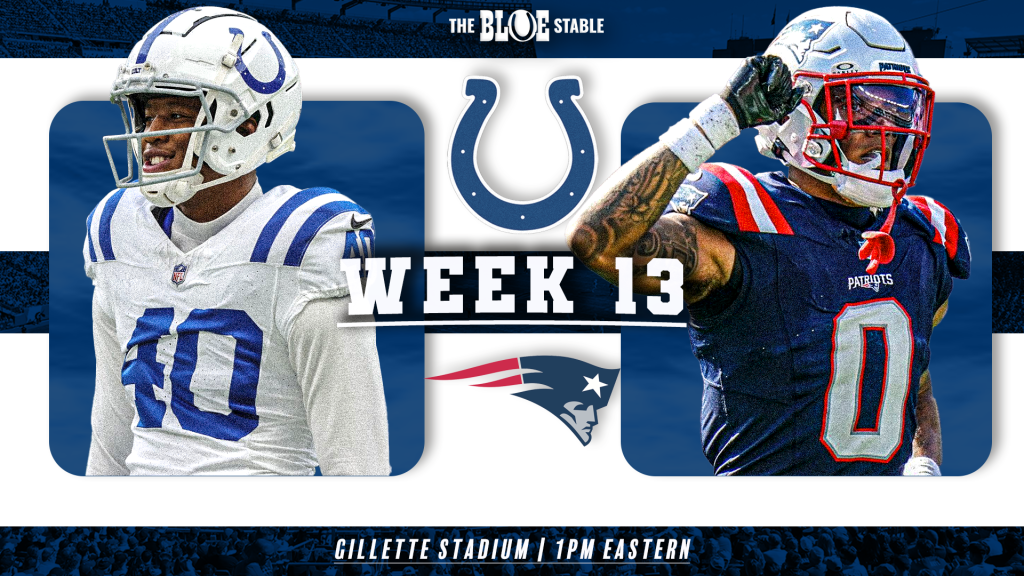 Week 13 graphic vs. New England
