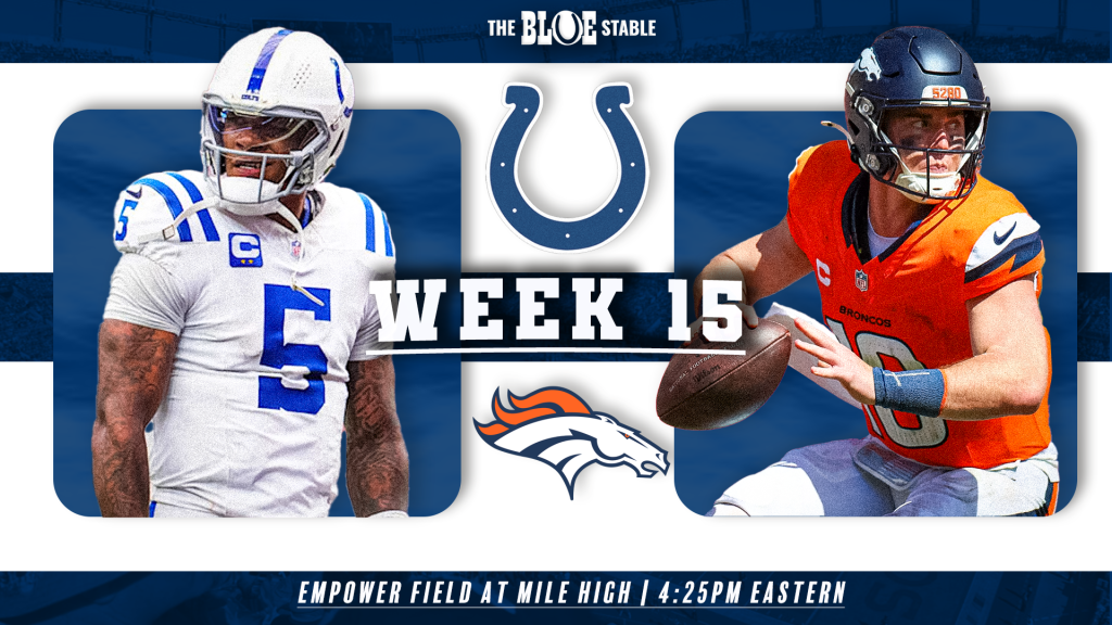 Week 15 graphic vs. Denver